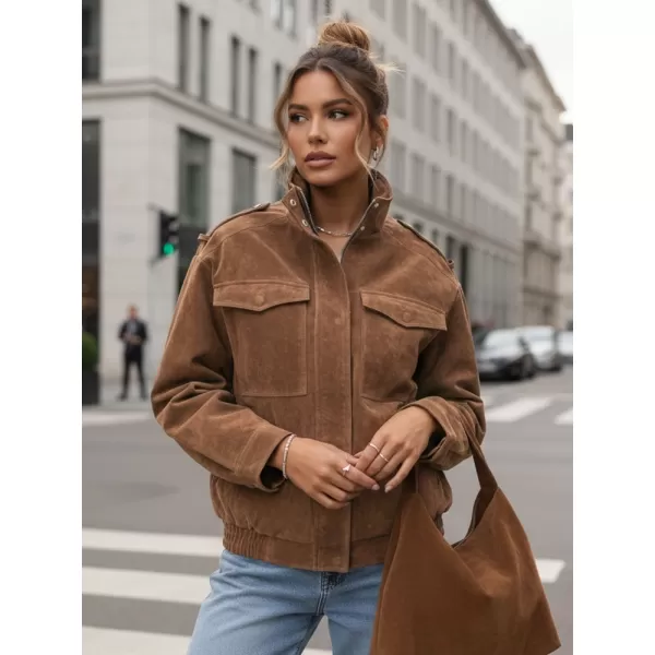  Damenjacke DSTREET TY5644 BRAUN 
