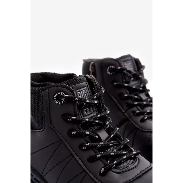  Kinder-Winterschuhe BIG STAR MM374203 SCHWARZ Big Star Shoes 
