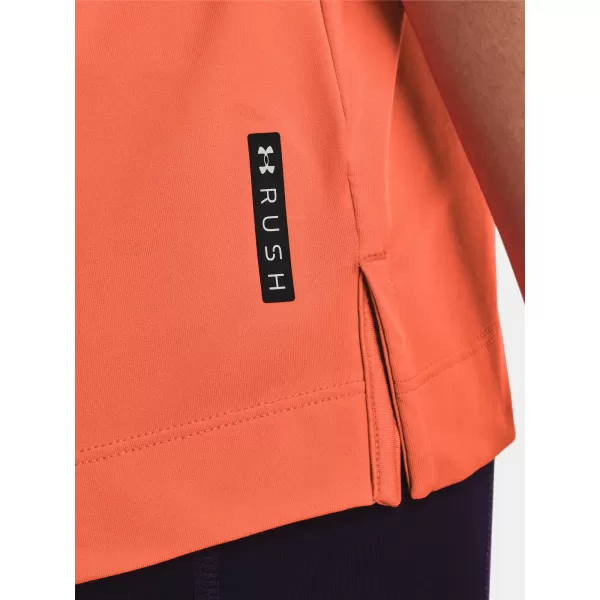  Damen-T-Shirt UNDER ARMOUR UA RUSH ENERGY SS ORANGE 