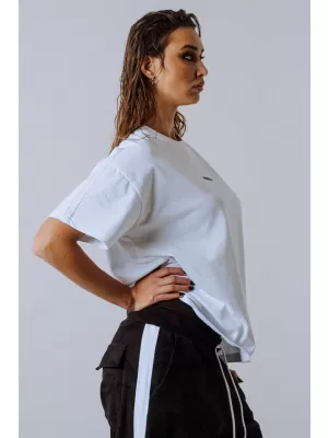 T-Shirt mit entspannter Passform POWER 894 WHITE Nebbia