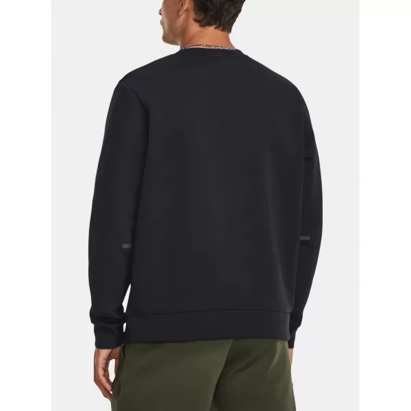  Herren-Sweatshirt UNDER ARMOUR UA UNSTOPPABLE FLC CREW 1381688-001 SCHWARZ 