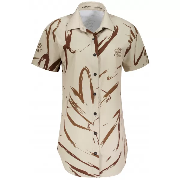  Premium-Shirt für Damen ALTISPORT VOJ/ALW049KOS01 BRAUN 