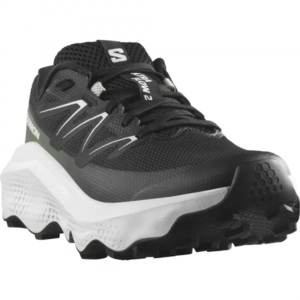  Damenschuhe SALOMON ULTRA FLOW 2 W L47883700 SCHWARZ/WEIß/AGAVENGRÜN 
