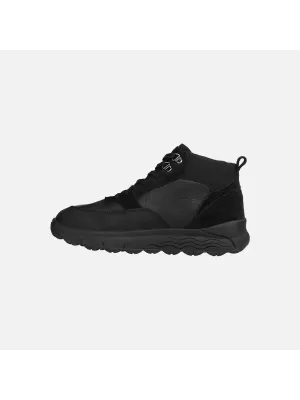 Herren-Stiefeletten GEOX SPHERICA 4X4 B ABX G011673 SCHWARZ