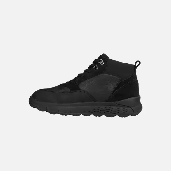  Herren-Stiefeletten GEOX SPHERICA 4X4 B ABX G011673 SCHWARZ 