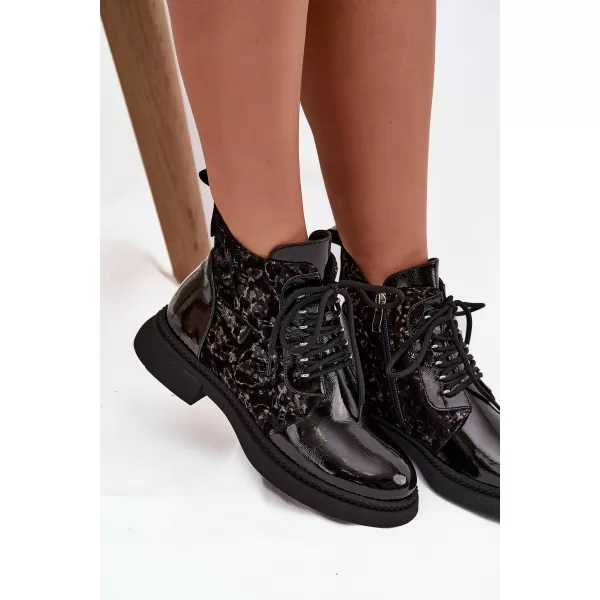  Damenschuhe D&A CR52-613 SCHWARZ 