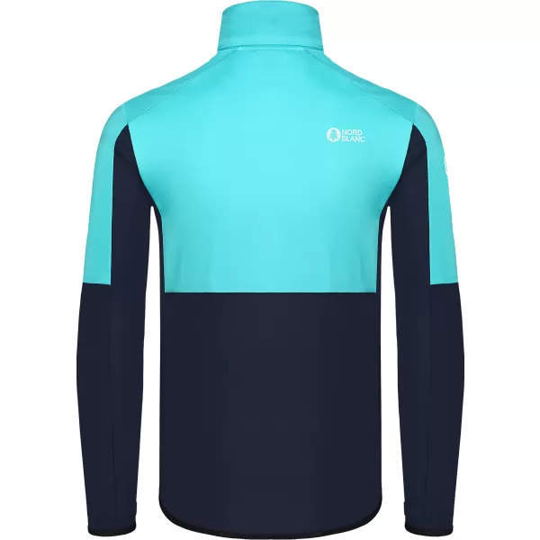  Powerfleece-Sweatshirt für Herren NORDBLANC GROAN NBWFM8282 HELLBLAU 