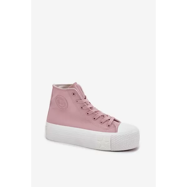  Damen-Sneaker BIG STAR RR274739 ROSA Big Star Shoes 
