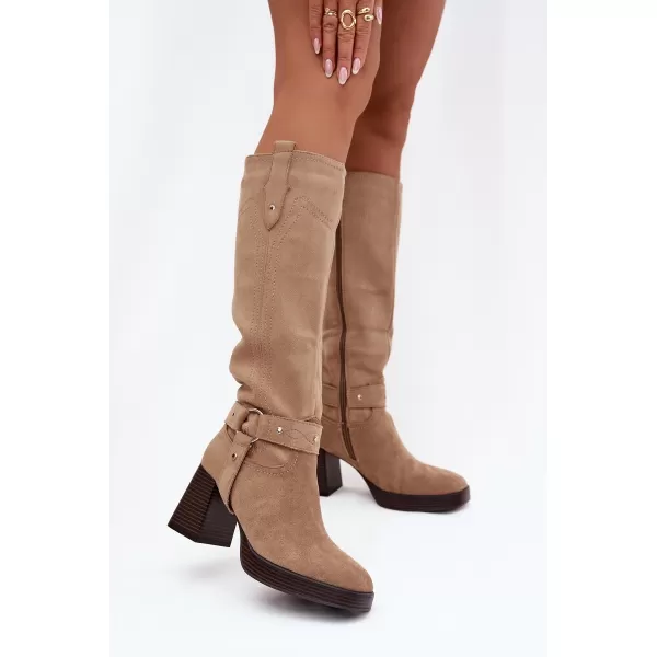  Damenstiefel BOTO ALESSARA 40612 KHAKI 