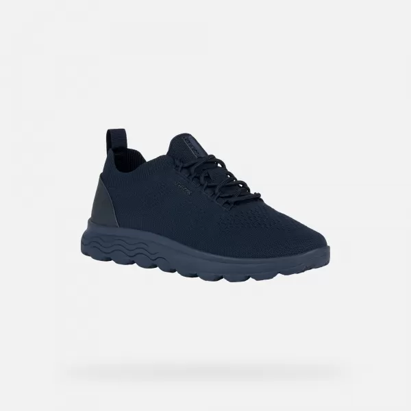  Herren-Sneaker GEOX SPHERICA G006450 DUNKELBLAU 