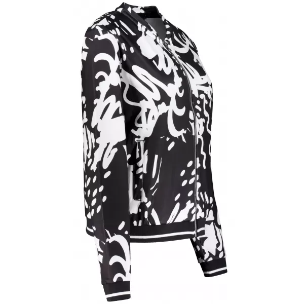  Damenjacke ALTISPORT HADARIT SCHWARZ/WEIß 