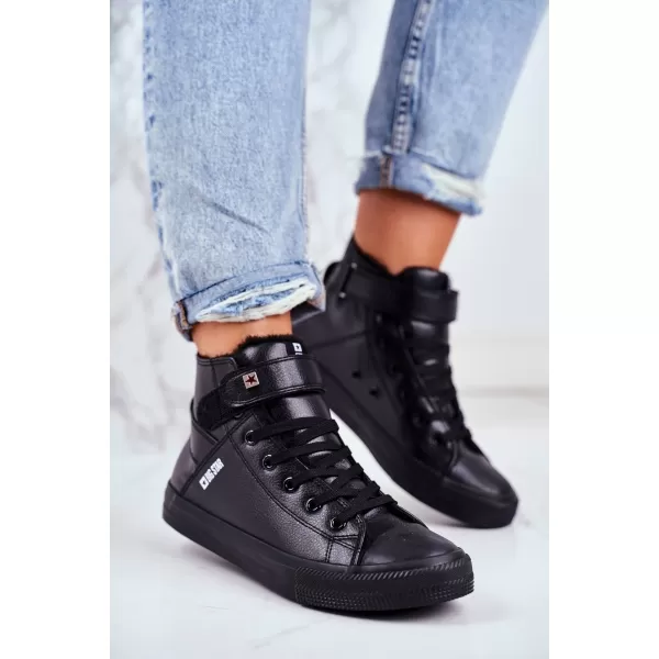  Damen-Sneaker BIG STAR V274542FW SCHWARZ Big Star Shoes 