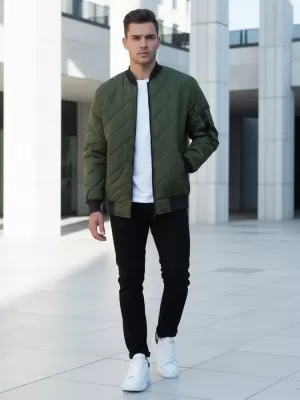 Herrenjacke DSTREET TX2216 GRÜN