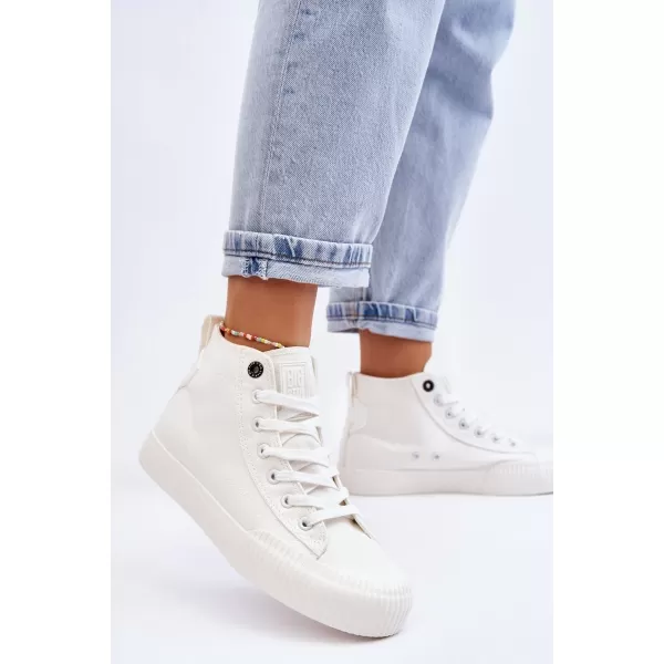  Damen-Sneaker BIG STAR LL274445 WEISS Big Star Shoes 