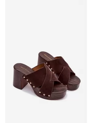 Damensandalen BOTO NERELLE 41517 KAFFEE