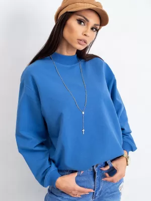 Damen-Sweatshirt BASIC FEEL GOOD RV-BL-5185.73P DUNKELBLAU