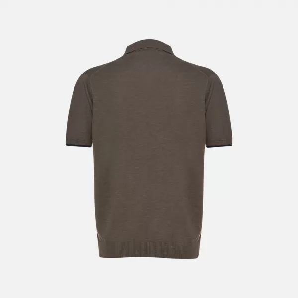  Herren-T-Shirt GEOX KNIT G012317 KHAKI 