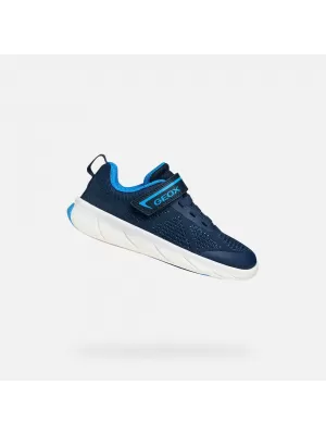Turnschuhe für Jungen GEOX FOOT-RUN J65PDB06K9JCF44D BLAU