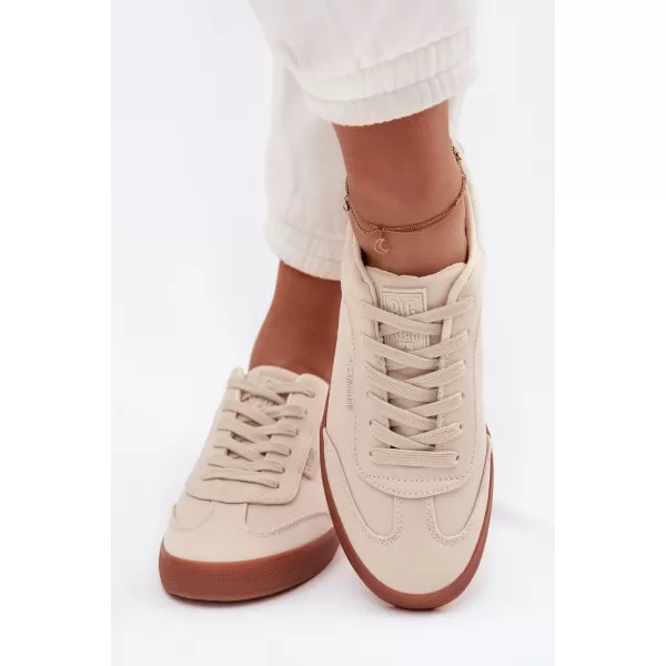  Damen-Sneaker BIG STAR TT274358 BEIGE Big Star Shoes 