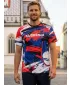 Premium-T-Shirt für Herren ALTISPORT VOJ/ALM036SI/TR01 STREIFEN