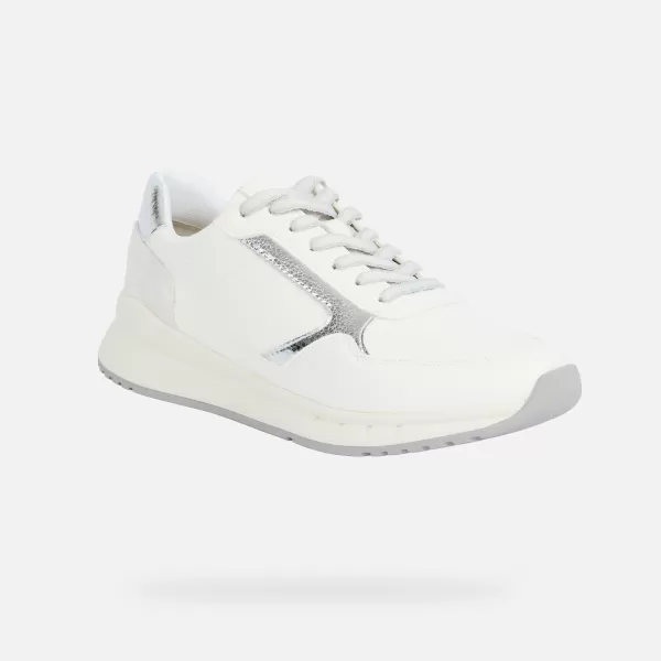  Damen-Sneaker GEOX OCTAVIEE G013025 WEIß 