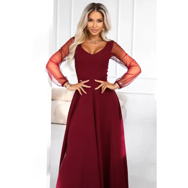  Kleid NUMOCO 640-1 BURGUND 