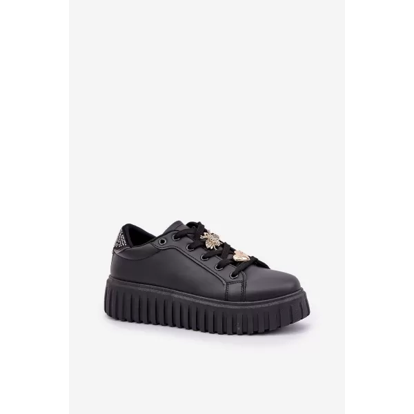  Damen-Sneaker EVENTO GRELESI SCHWARZ 