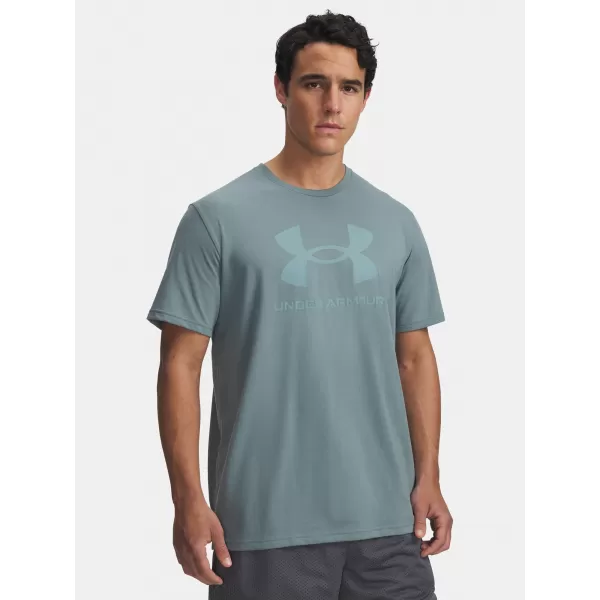  Herren-T-Shirt UNDER ARMOUR UA SPORTSTYLE LOGO UPDATE SS 1382911-587 BLAU 