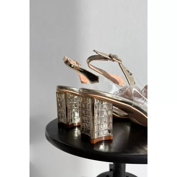  Damensandalen D&A MR52-238 GOLD 