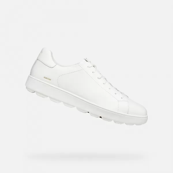  Herren-Sneaker GEOX SPHERICA ECUB-1 B G014538 WEIß 