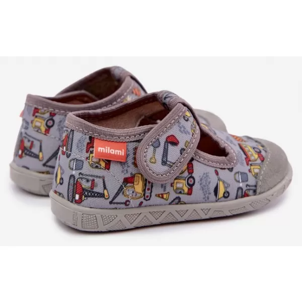  Kinderhausschuhe MILAMI 112/BR-81 GRAU 