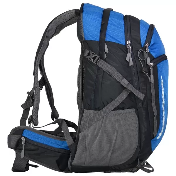  Outdoor-Rucksack ALPINE PRO PERME DUNKLES ECHTES GRAU 