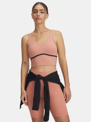 Damen-Tanktop UNDER ARMOUR MERIDIAN PIPED CROP TANK 6003529-696 ROSA