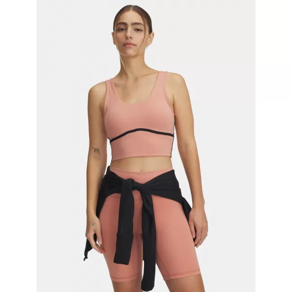  Damen-Tanktop UNDER ARMOUR MERIDIAN PIPED CROP TANK 6003529-696 ROSA 