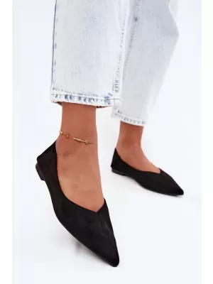 Ballerinas für Damen BOTO JH597 SCHWARZ