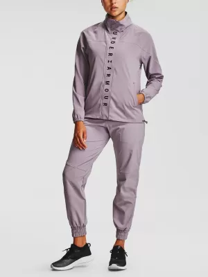 Damenjacke UNDER ARMOUR RECOVER WOVEN JACKET 1351928-585 LILA