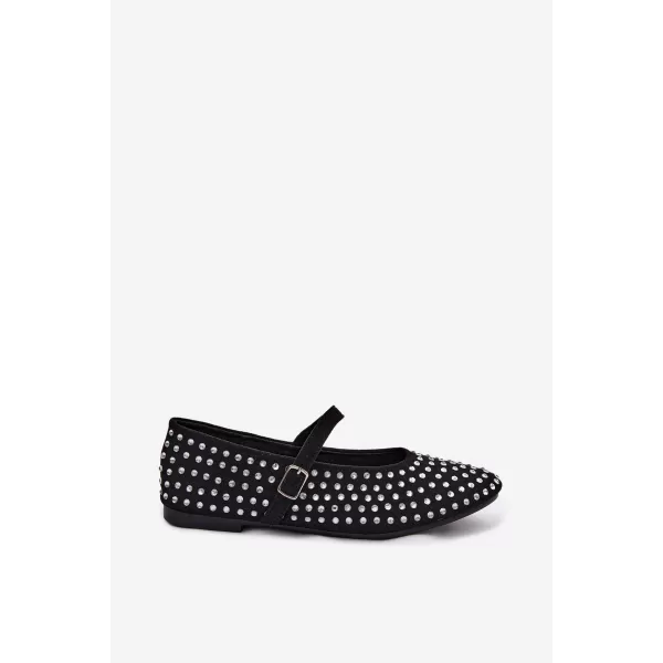  Ballerinas für Damen BOTO 9748 SCHWARZ 