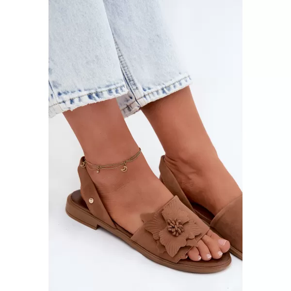  Damensandalen ZAZOO 40471 BRAUN 