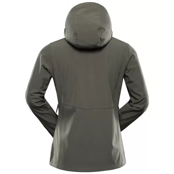  Softshelljacke für Damen ALPINE PRO HOORA 2 GLÜHBASILIKUM 