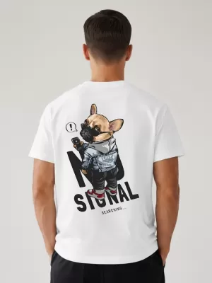Herren-T-Shirt DSTREET NX4009R-WH-O WEIß