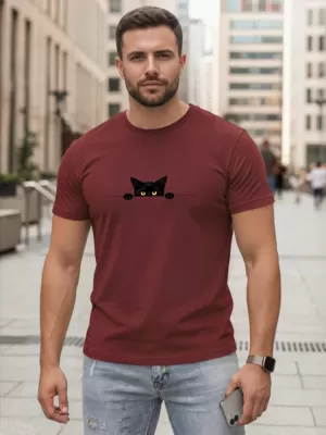 Herren-T-Shirt DSTREET NX5102R-BU BURGUND