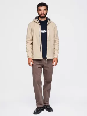 Herren-Softshelljacke OMBRE OM-JANP-0292 SAND