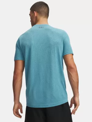 Herren-T-Shirt UNDER ARMOUR VANISH SEAMLESS NOVELTY SS 6010603-425 BLAU