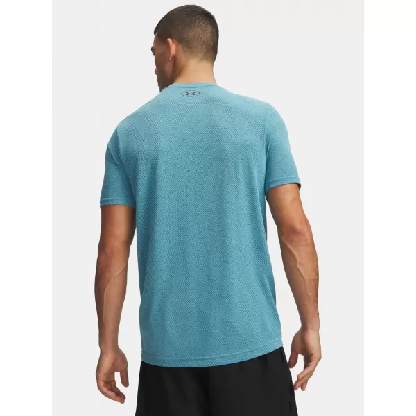  Herren-T-Shirt UNDER ARMOUR VANISH SEAMLESS NOVELTY SS 6010603-425 BLAU 