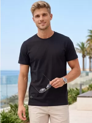 Herren-T-Shirt ALTISPORT NP/ALMST20001 SCHWARZER OPAL