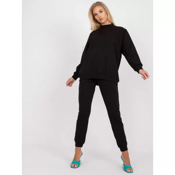  Damen-Sweatshirt BASIC FEEL GOOD AP-BL-A-R001 NOIR 