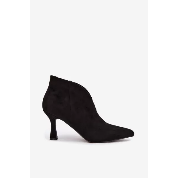  Damen-Stiefeletten BOTO D-219 SCHWARZ 