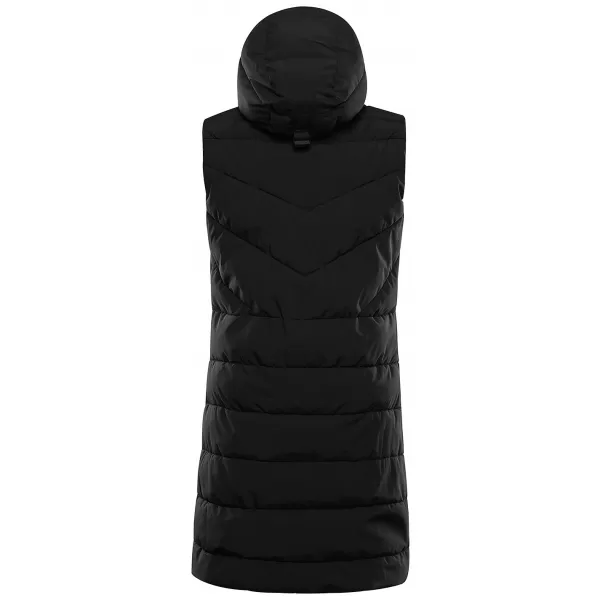  Warme Weste für Damen ALPINE PRO HERDA 3 SCHWARZ 