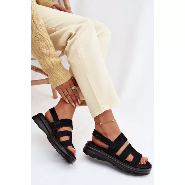  Damensandalen BIG STAR SHOES TT274484 SCHWARZ 