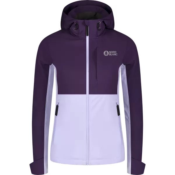  Softshelljacke für Damen NORDBLANC BLINK NBSSL8320 LILA 